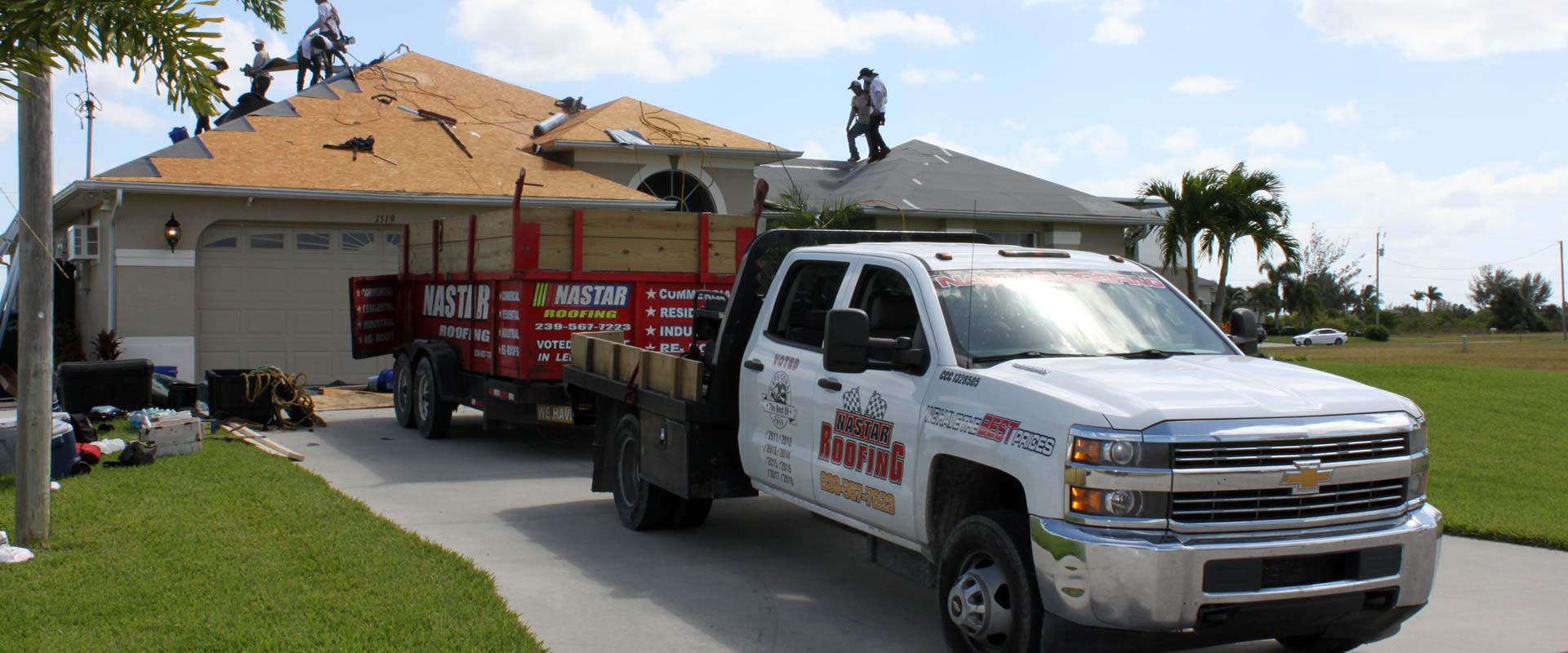 Nastar Roofing replaces your shingle roof with the latest energy saving shingles