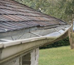 Fix your useless leaky gutters now before it's too late.